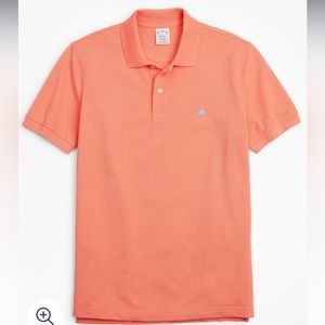 Brooks Brothers Coral Polo